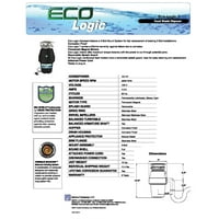 Eco Logic HP szemétszállítás csatlakoztatott tápkábellel 10-US-EL-7-3B