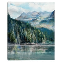 Mountain Lake II Studio Arts Canvas Art Print