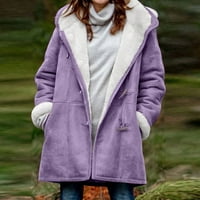 Női kabátok kabátok eladó és Clearance Női alkalmi laza szabálytalan Hem vászon plusz Sizetanic póló blúz kabát csökkentett