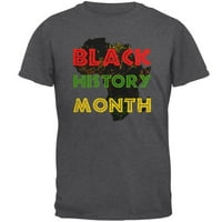 Fekete történelem hónap Afrika szomorú Férfi póló sötét Heather SM