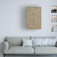 Jennifer Goldberger 'The Runes I' Canvas Art