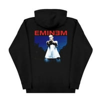 Eminem SLIM SHADY Merch fekete kapucnis téli pulóver Unise Streetwear Hosszú ujjú Pulóver