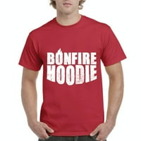 - Férfi póló Rövid ujjú, akár férfi méret 5XL-Bonfire Hoodie