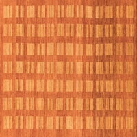 Ahgly Company Beltéri Tér Absztrakt Narancssárga Modern Terület Szőnyegek, 3 ' Tér