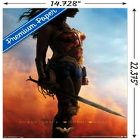 Képregény Film-Wonder Woman-Teaser Egy Lapos Fali Poszter, 14.725 22.375