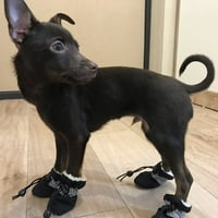 Kultúra készlet Pet Dog Puppy csúszásmentes puha cipő kiterjed eső csizma lábbeli otthoni