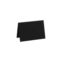 Luxpaper egy hajtogatott kártya, 7, éjfél fekete, csomag