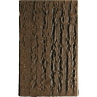 Ekena Millwork 6 H 8 D 72 W durva fűrészelt fau fa kandalló kandalló készlet w alamo corbels, természetes arany tölgy