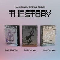 Kang Daniel-A történet-incl. 60pg Photobook, Lyrics könyv, hajtogatott plakátok, matricák, szimbólum képeslap, Inde