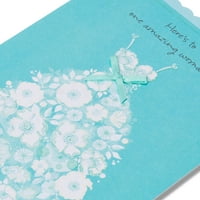 Amerikai Üdvözlet Csodálatos Nő Menyasszonyi Zuhany Kártya