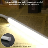 TorchStar szabályozható LED klip lámpa, memória funkció, állítható lengőkar, szem-gondoskodó olvasó íróasztal fény