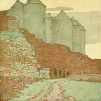A Century magazin Luynes-i kastély poszter nyomtatása Jules Guerin
