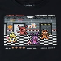 Öt éjszaka a Freddy's Boys grafikus pólóin, 2-Pack, Méret 4-18