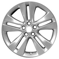 7. Felújított OEM alumínium ötvözet kerék, fényes Hypersilver teljes arc, illik 2011-Chevrolet Cruze