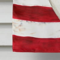 Carolines kincsek Ck3038chf Skót Fold amerikai zászló zászló vászon ház mérete nagy, többszínű
