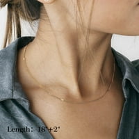 Arany rétegű kezdeti Nyakláncok nőknek Kecses 14k aranyozott érme kezdeti nyaklánc rétegezés arany Choker nyaklánc