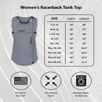 Harlem Globetrotters-halmozott logó-Női Racerback Tank Top