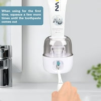 Automatikus fogkrém adagoló falra szerelhető, szabad kéz fogkrém sajtoló családi gyerekeknek zuhany mosdó fürdőszoba