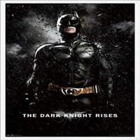 Képregény Film - A Sötét Lovag Felemelkedik-Batman Eső Fal Poszter, 22.375 34