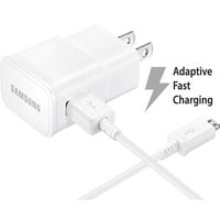 Adaptív gyorstöltő kompatibilis a ZTE Z-vel [fali töltő + láb USB kábel] fehér