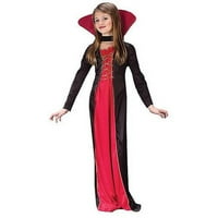 Fun World viktoriánus Vampiress lány Halloween díszes ruha jelmez gyermek